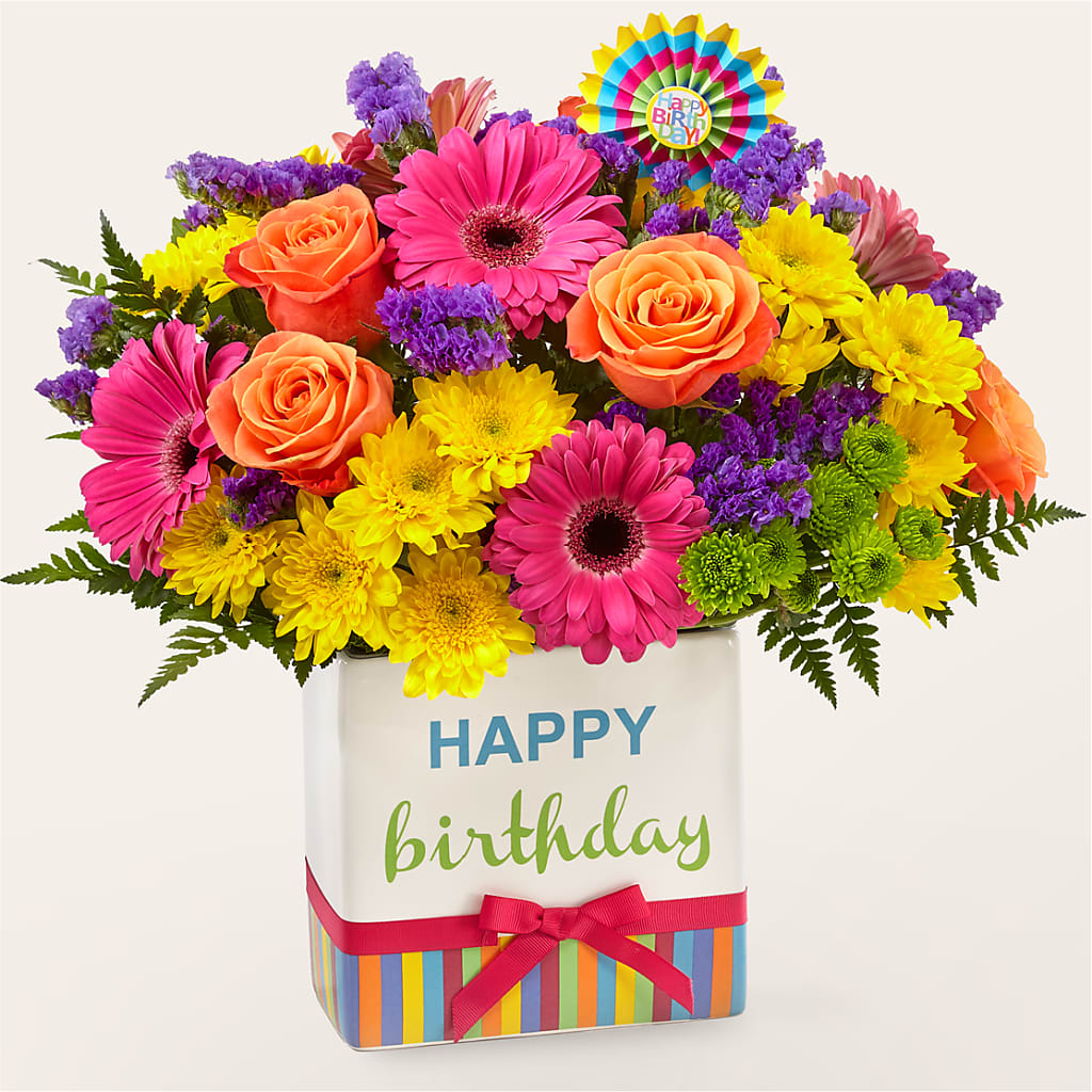 Birthday Brights Bouquet – Brunet Florist, Kanata ON