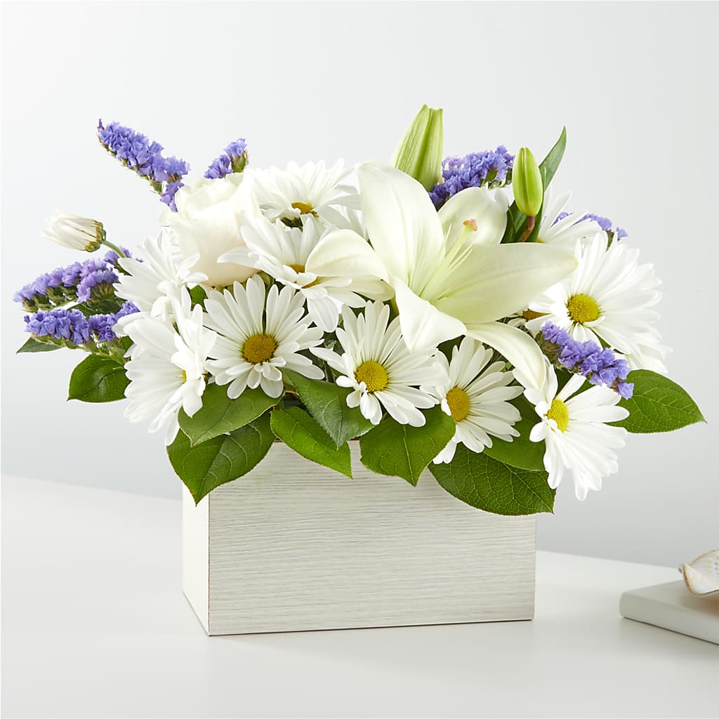 Beyond Blue Box Bouquet – Brunet Florist, Kanata ON