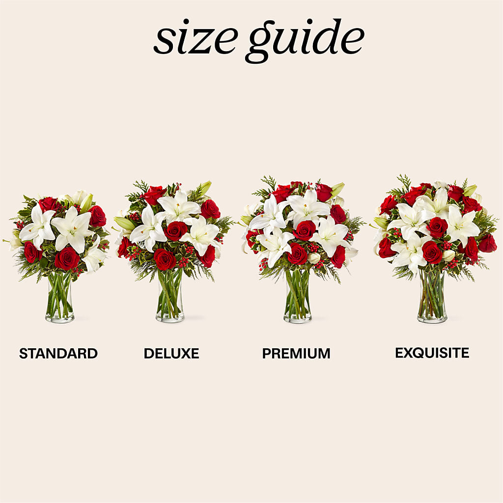 Sparkling Snowflakes Bouquet – Brunet Florist, Kanata ON