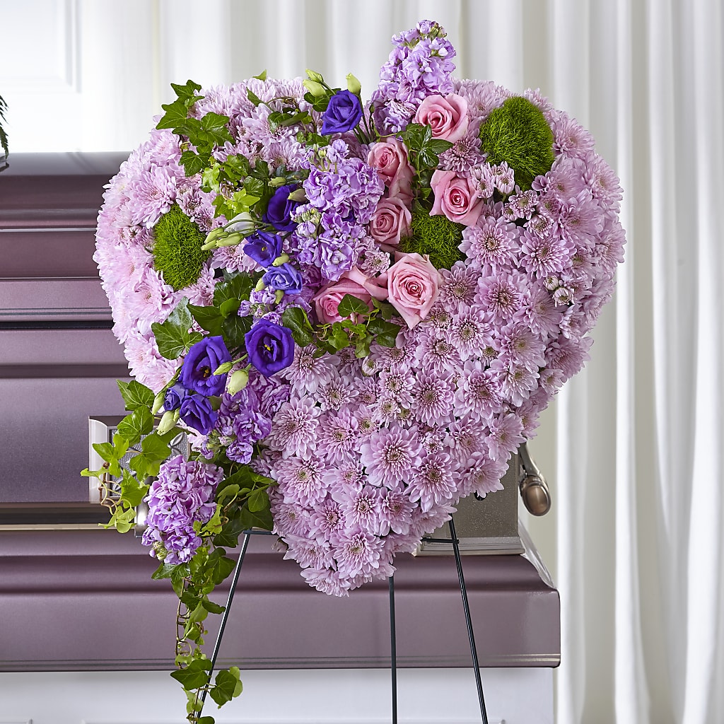 Treasured Love Standing Heart – Brunet Florist, Kanata ON
