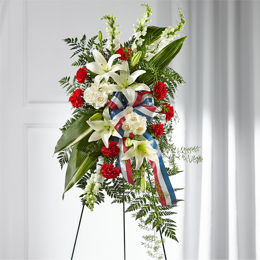 Stars of Life Standing Spray – Brunet Florist, Kanata ON