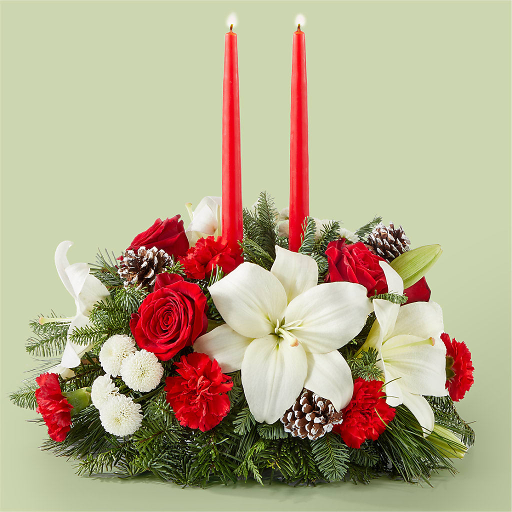 Seasonal Festivities Centerpiece – Brunet Florist, Kanata ON