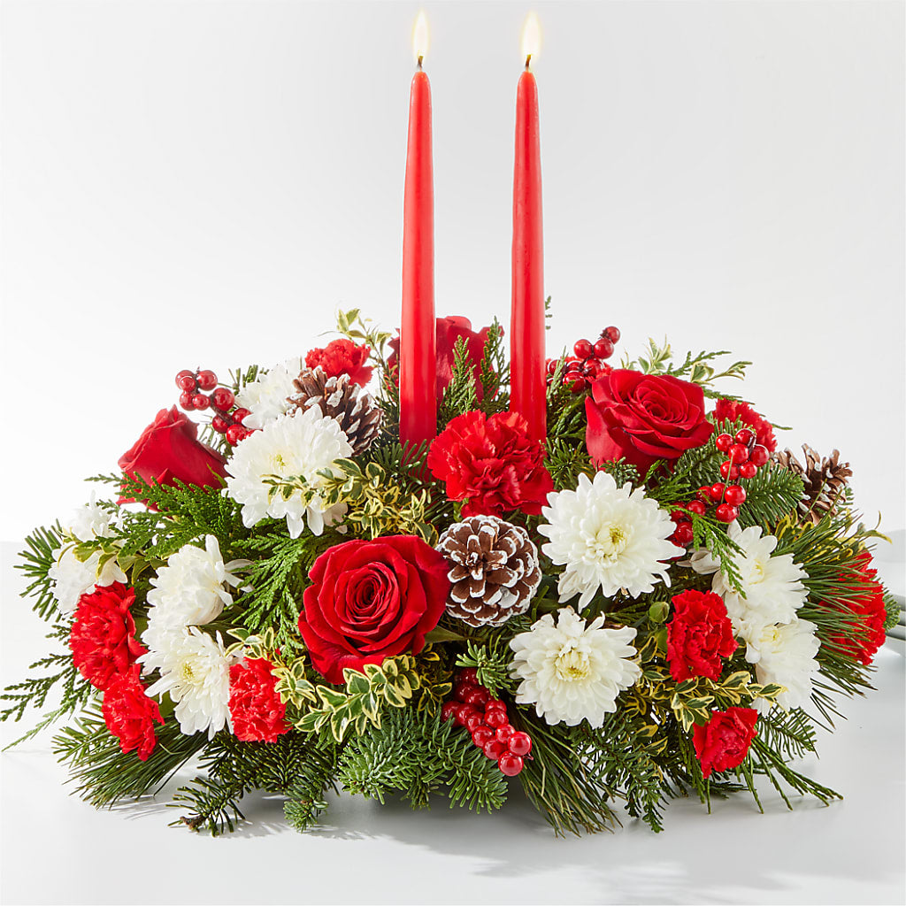 Holiday Soiree Centerpiece – Brunet Florist, Kanata ON