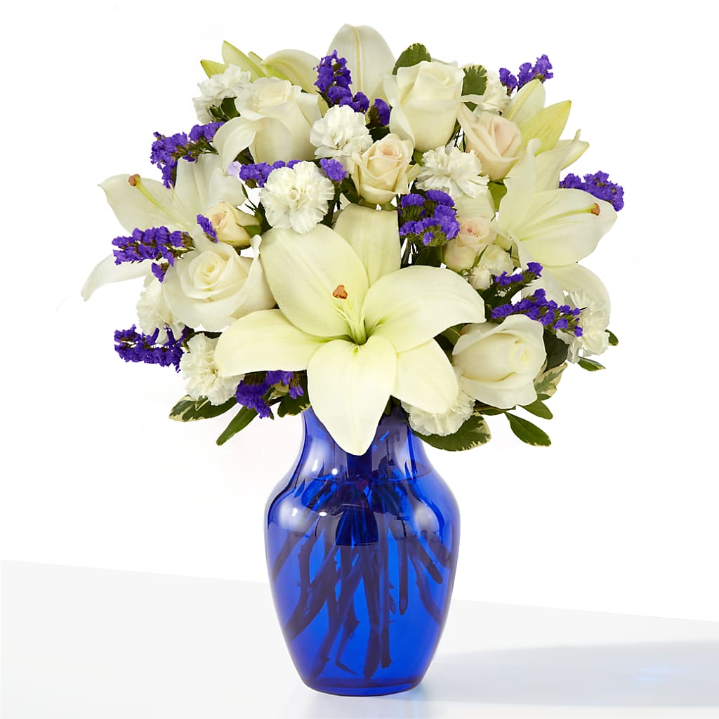 Sapphire Rush Bouquet – Brunet Florist, Kanata ON