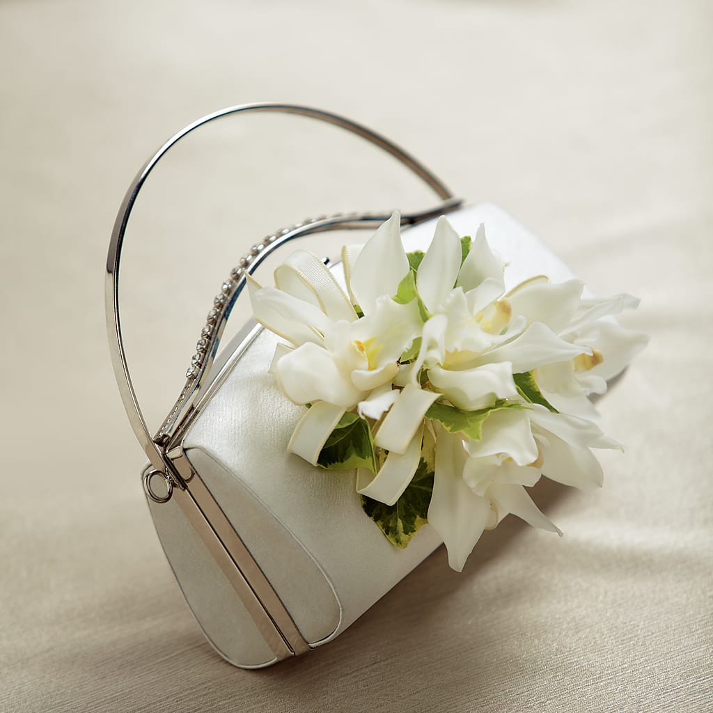 White Purse Decor – Brunet Florist, Kanata ON
