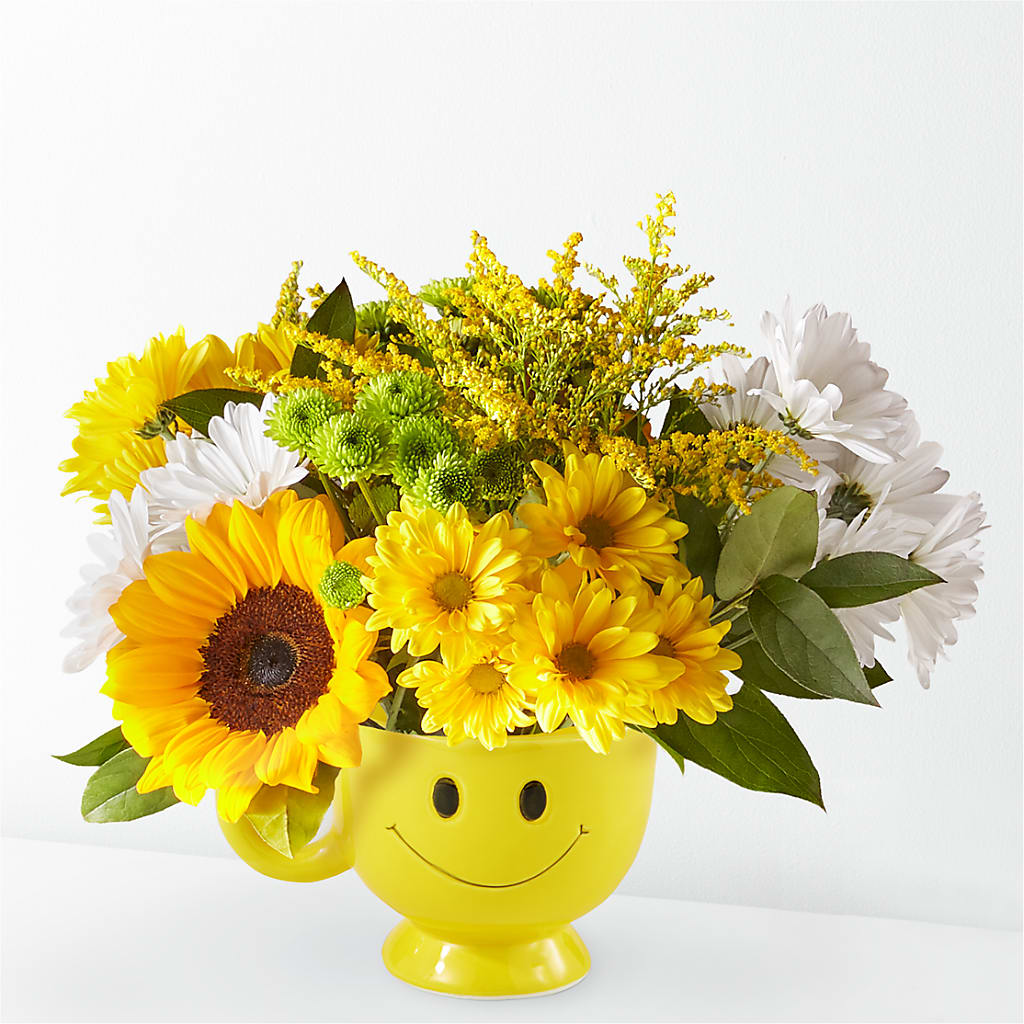 Bouquet de sourires joyeux