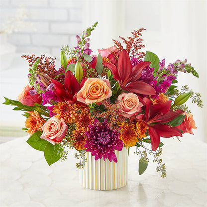 Burgundy Landscape Bouquet –  Brunet Florist, Kanata ON