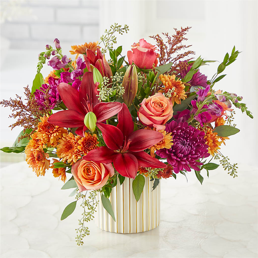 Burgundy Landscape Bouquet –  Brunet Florist, Kanata ON