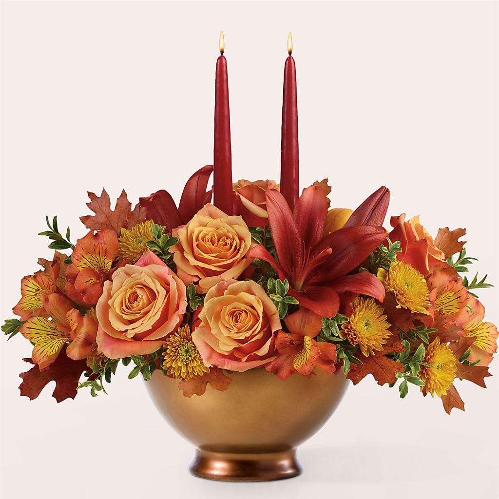 Harvest Table Centerpiece –  Brunet Florist, Kanata ON