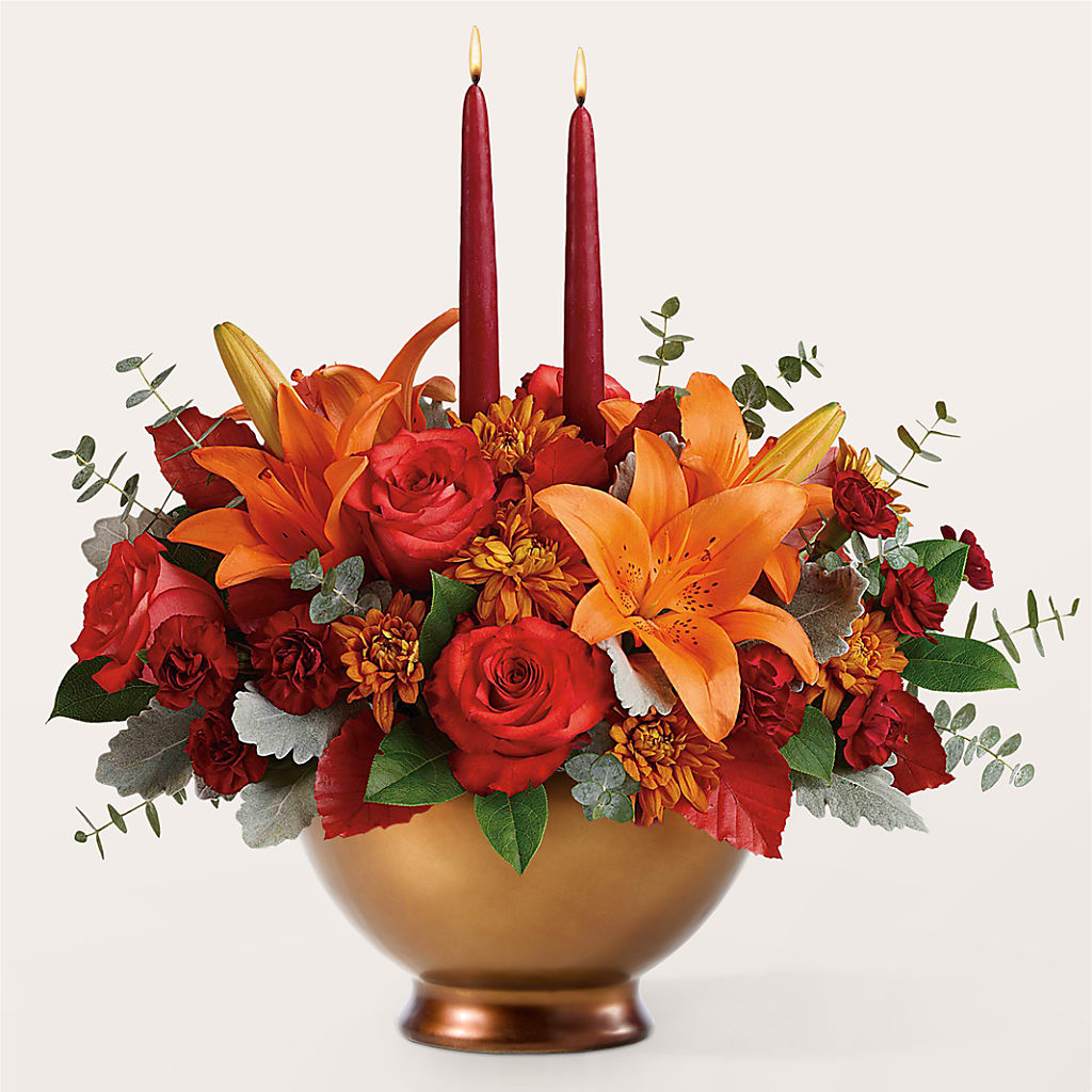Fruits of Fall Centerpiece –  Brunet Florist, Kanata ON