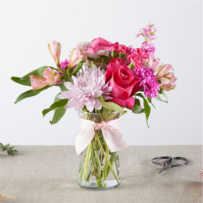 Lazo rosa - Un original de floristería