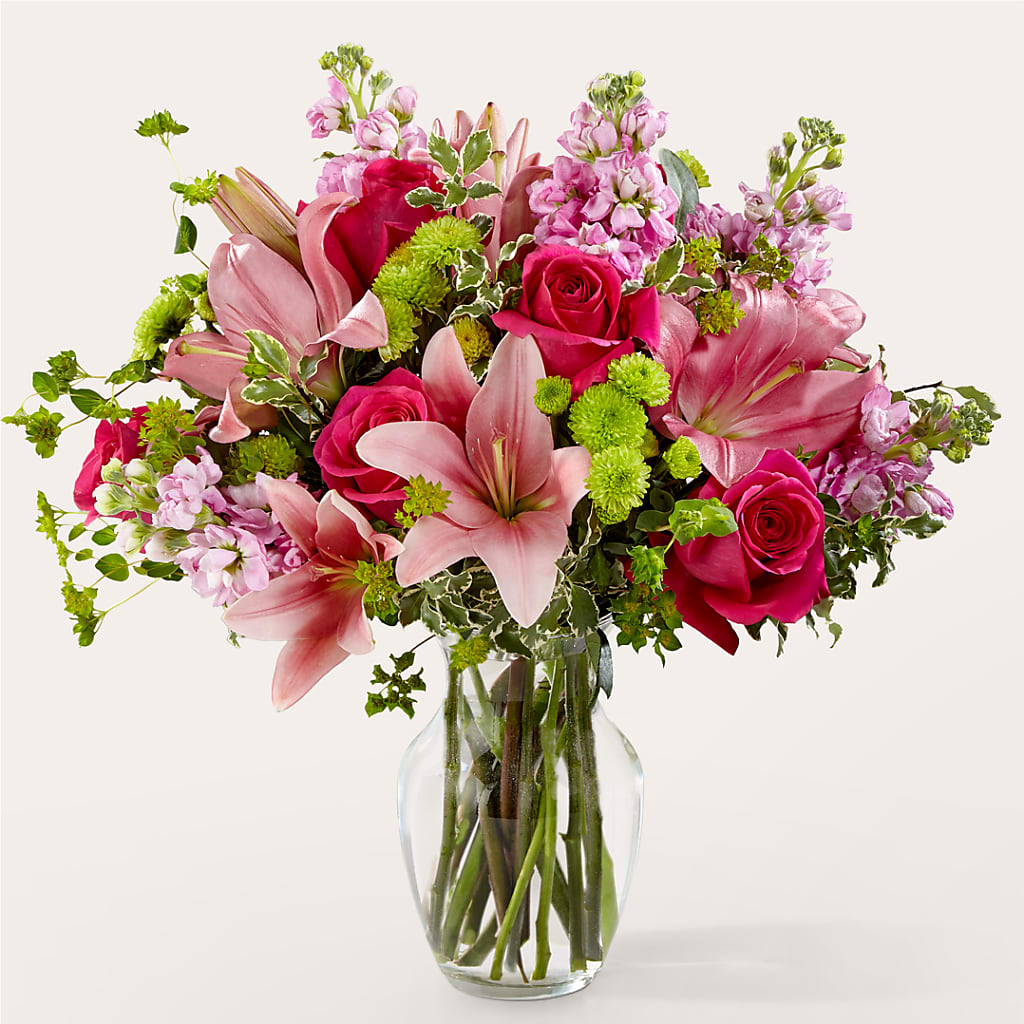 Bouquet Croix sur mon cœur