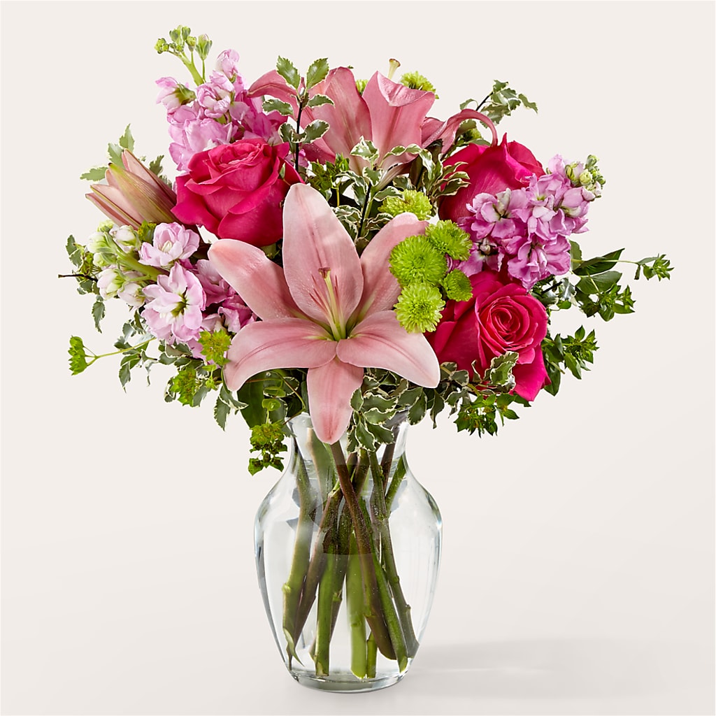 Bouquet Croix sur mon cœur