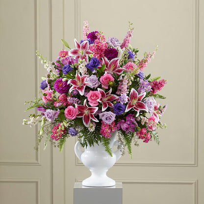 Arrangement d'hommage paisible