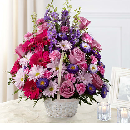 Panier de la paix pastel