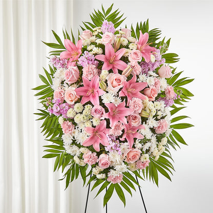 Spray de pie que ofrece consuelo