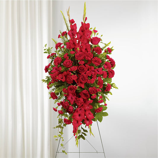 From the Heart Standing Spray –  Brunet Florist, Kanata ON