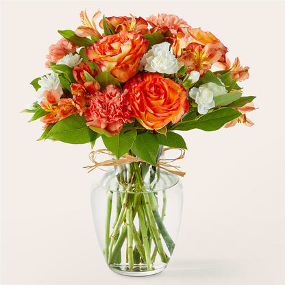 Bouquet éclat d'abricot