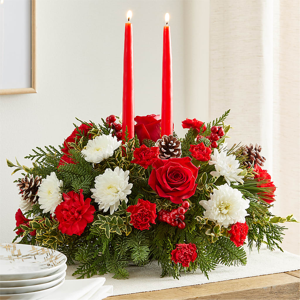 Holiday Soiree Centerpiece –  Brunet Florist, Kanata ON