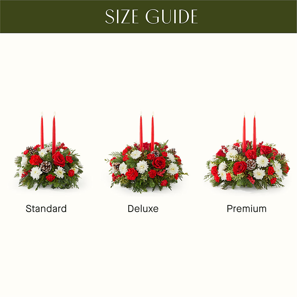 Holiday Soiree Centerpiece –  Brunet Florist, Kanata ON