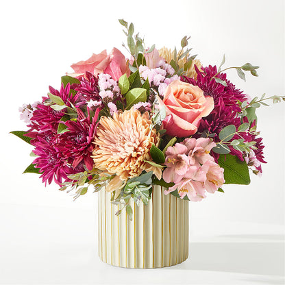 Berry Cobbler Bouquet with Ivory Vase –  Brunet Florist, Kanata ON