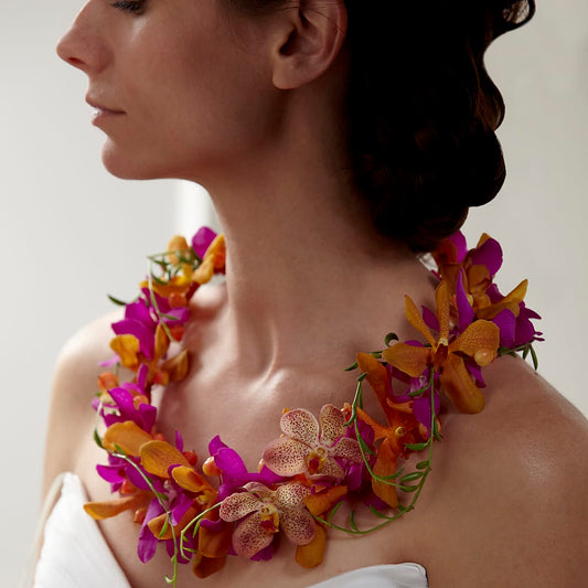 Mi dulce collar floral de amor